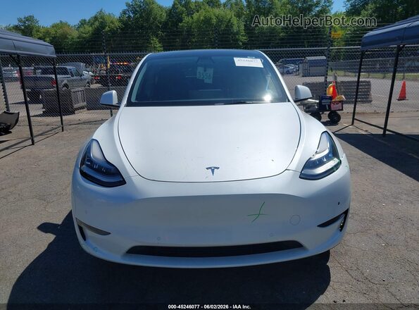 5YJYGDEE9MF139108 2021 TESLA MODEL Y Белый Вид задней части салона