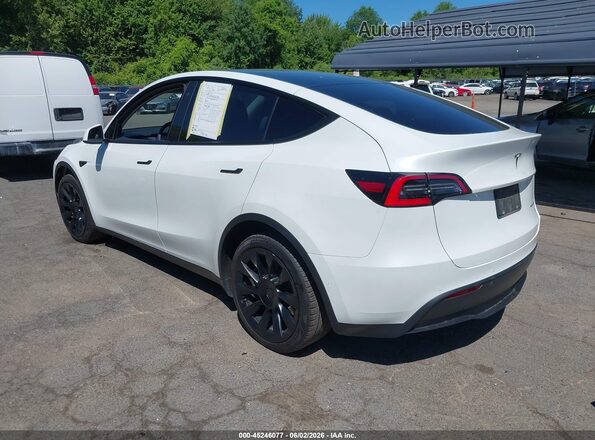 5YJYGDEE9MF139108 2021 TESLA MODEL Y Белый Задняя левая четверть