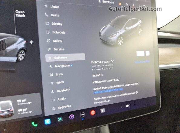 5YJYGDEE9MF213420 2021 TESLA MODEL Gray 