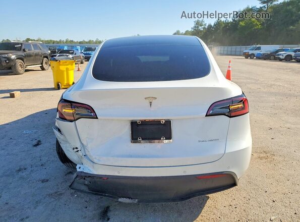 5YJYGDEE9MF285668 2021 TESLA MODEL White Вид ззаду