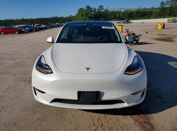 5YJYGDEE9MF285668 2021 TESLA MODEL White Вид спереду
