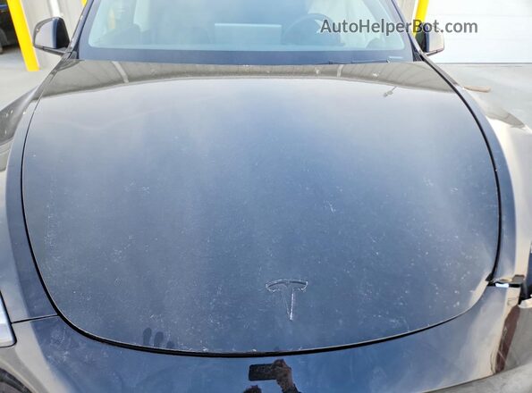 5YJYGDEEXMF097161 2021 TESLA MODEL Black Widok wnętrza z tyłu