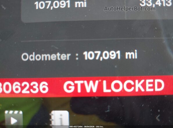 5YJYGDEEXMF306236 2021 TESLA MODEL Y White Widok wnętrza 360 stopni