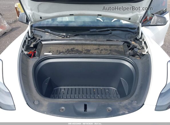 5YJYGDEF0MF250736 2021 TESLA MODEL Y White Հետևի տեսք