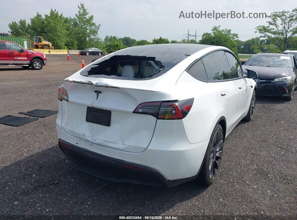5YJYGDEF0MF250736 2021 TESLA MODEL Y White Դիմացի տեսք