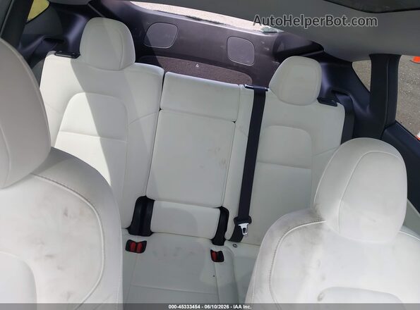 5YJYGDEF0MF250736 2021 TESLA MODEL Y White VIN կոդի պիտակի տեսք