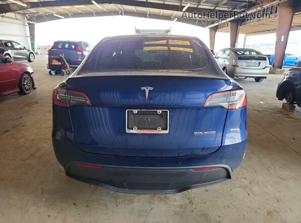 5YJYGDEF1MF277914 2021 TESLA MODEL Blue 