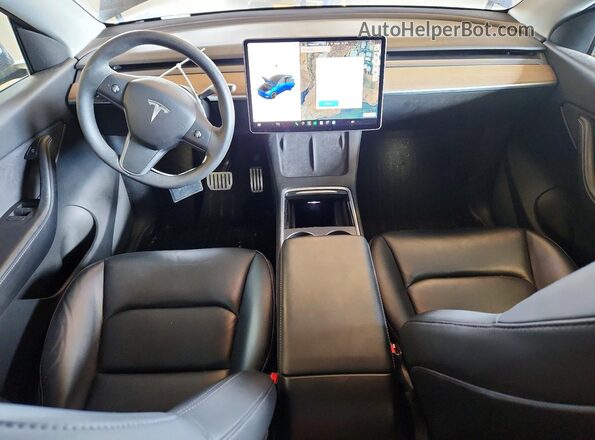 5YJYGDEF1MF277914 2021 TESLA MODEL Blue 