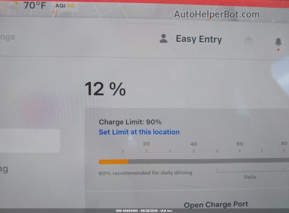 5YJYGDEF2LF002373 2020 TESLA MODEL Y Белый 