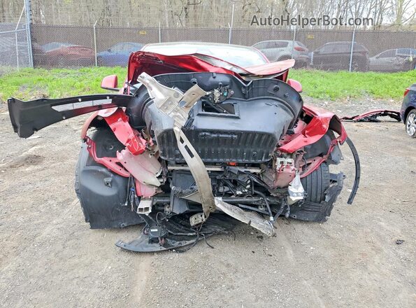 5YJYGDEF2MF072389 2021 TESLA MODEL Red Vista frontal