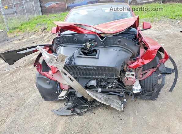 5YJYGDEF2MF072389 2021 TESLA MODEL Red Vista interior trasera