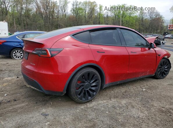 5YJYGDEF2MF072389 2021 TESLA MODEL Red Trasero derecho