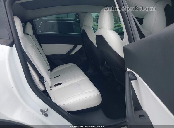 5YJYGDEF4MF211647 2021 TESLA MODEL Y White Вид наклейки з VIN-кодом