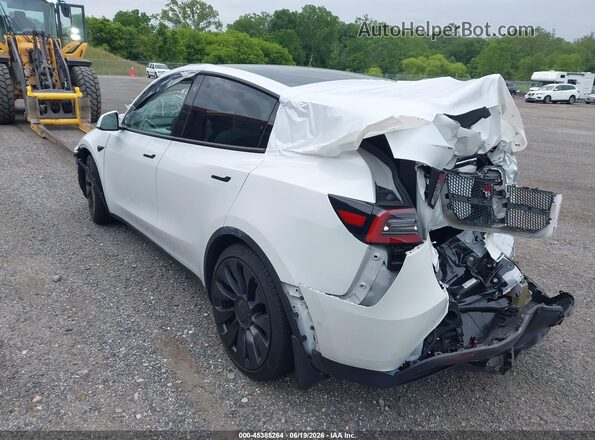 5YJYGDEF5MF178576 2021 TESLA MODEL Y White უკანა მარცხენა