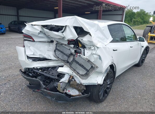 5YJYGDEF5MF178576 2021 TESLA MODEL Y White უკანა მარჯვენა