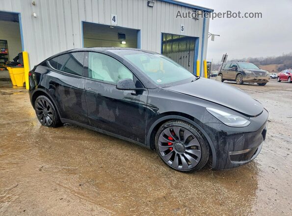 5YJYGDEF7MF264021 2021 TESLA MODEL Black წინა მარჯვენა