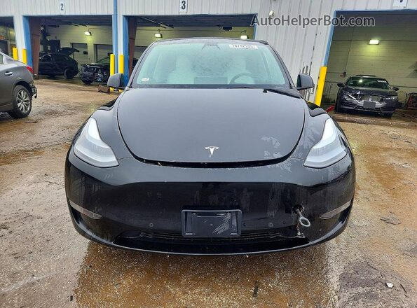 5YJYGDEF7MF264021 2021 TESLA MODEL Black წინა ხედი