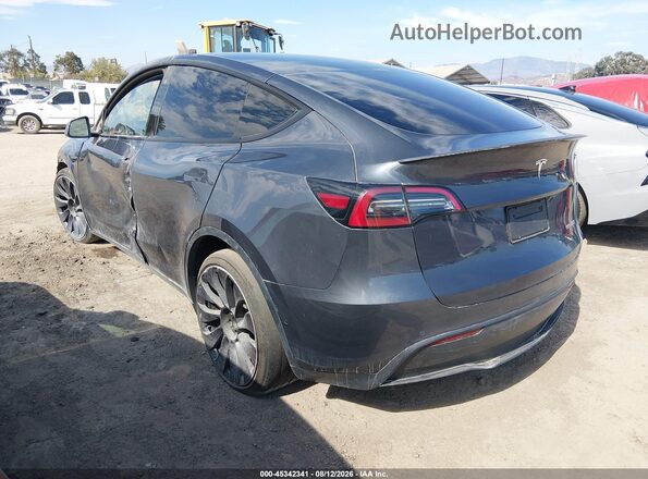 5YJYGDEF7MF277514 2021 TESLA MODEL Y Серый Задняя левая четверть