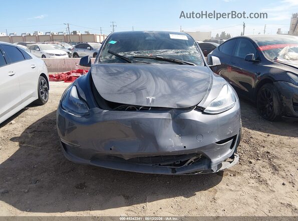 5YJYGDEF7MF277514 2021 TESLA MODEL Y Серый Вид панели приборов