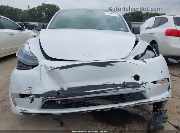 5YJYGDEF7MF298251 2021 TESLA MODEL Y White Dashboard view