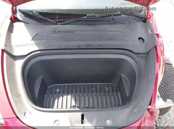 5YJYGDEF8LF033532 2020 TESLA MODEL Y Red Vista trasera