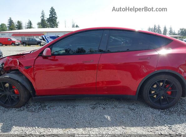 5YJYGDEF8LF033532 2020 TESLA MODEL Y Red 