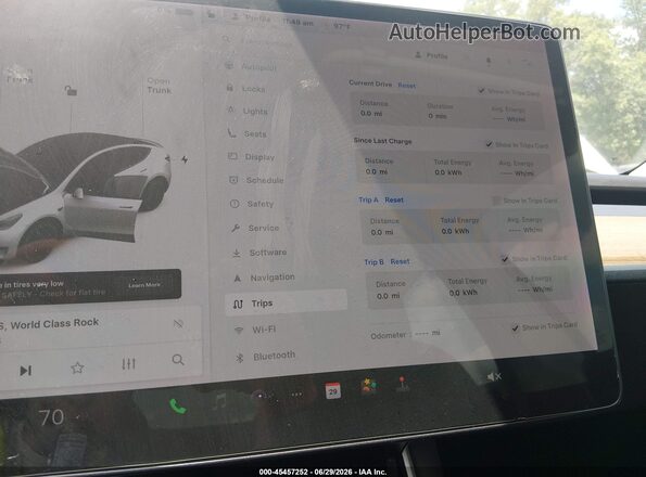 5YJYGDEF8LF037516 2020 TESLA MODEL Y Белый 