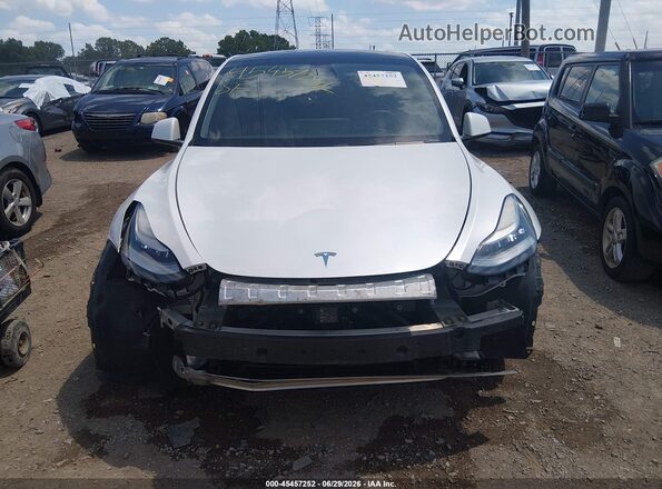 5YJYGDEF8LF037516 2020 TESLA MODEL Y Белый Вид щитка приборов
