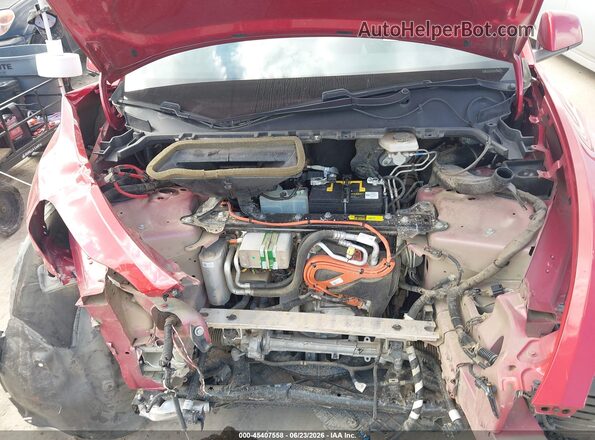 5YJYGDEF9LF039680 2020 TESLA MODEL Y Red უკანა ხედი