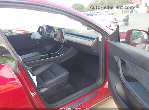 5YJYGDEF9LF039680 2020 TESLA MODEL Y Red წინა სალონის ხედი