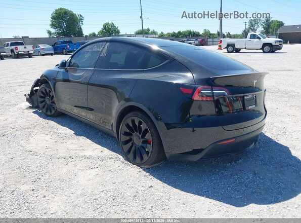 5YJYGDEF9MF081932 2021 TESLA MODEL Y Black Задня ліва чверть