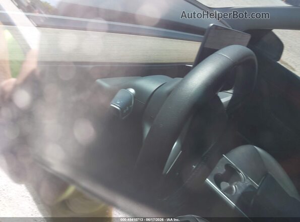 5YJYGDEF9MF081932 2021 TESLA MODEL Y Black Вид задніх сидінь