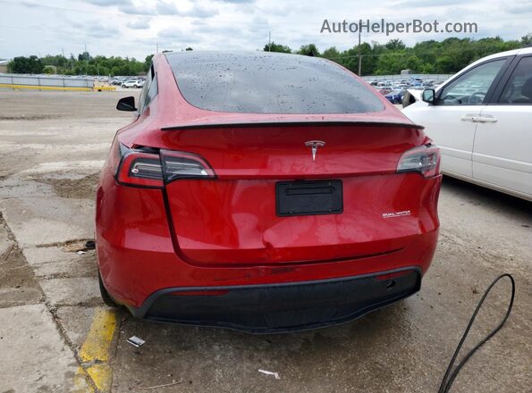 5YJYGDEF9MF139568 2021 TESLA MODEL Бордовый Вид сзади