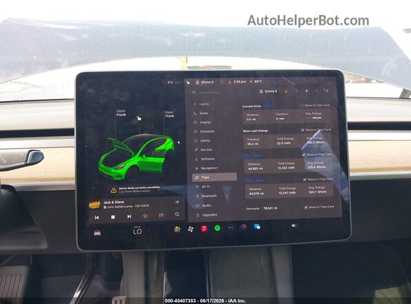 5YJYGDEF9MF157682 2021 TESLA MODEL Y Black 