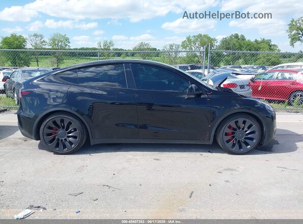 5YJYGDEF9MF157682 2021 TESLA MODEL Y Black Вид задньої частини салону
