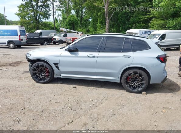 5YM13EC00N9N32413 2022 BMW X3 Gray Vista interior de 360 grados