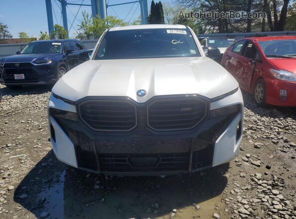 5YM23CS01P9S52450 2023 BMW XM White Вид спереду