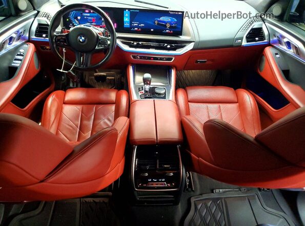 5YM23CS0XP9S15459 2023 BMW OTHER Blue Առջևի վահանակի տեսք