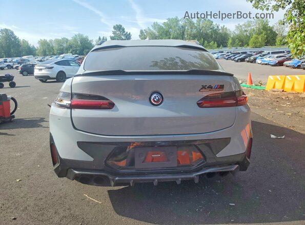 5YM23EC03P9R31145 2023 BMW X4 Blue Հետևի տեսք