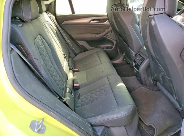 5YM23EC05P9T15821 2023 BMW X4 Green Rear interior view