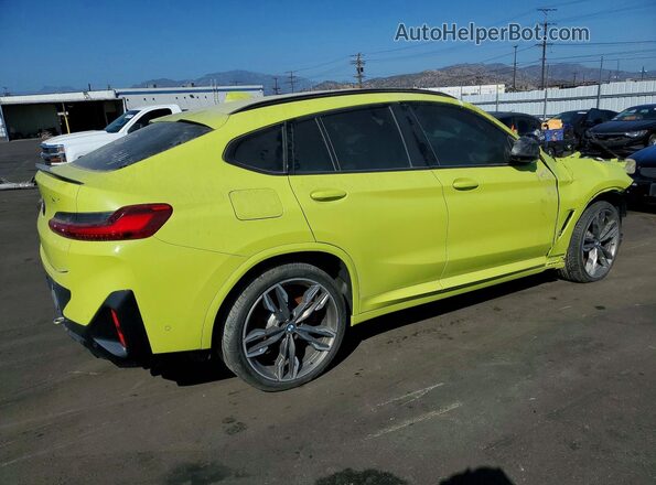 5YM23EC05P9T15821 2023 BMW X4 Green Rear right