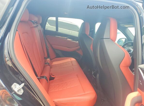 5YM23EC09R9U27444 2024 BMW X4 Black Rear seats view
