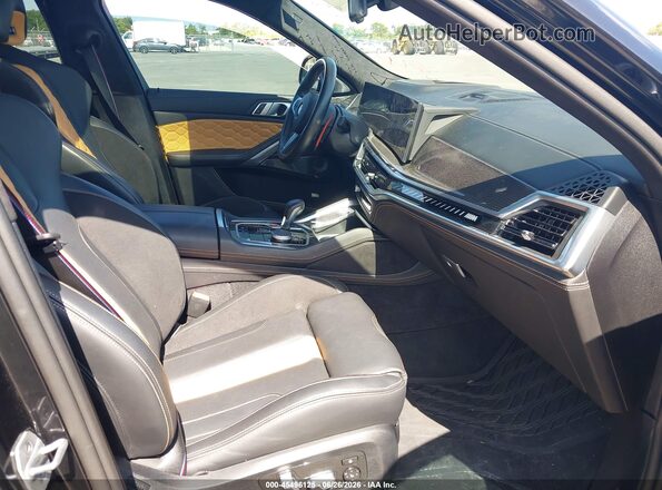 5YM23ET04R9U40182 2024 BMW X6 M Black Front interior view
