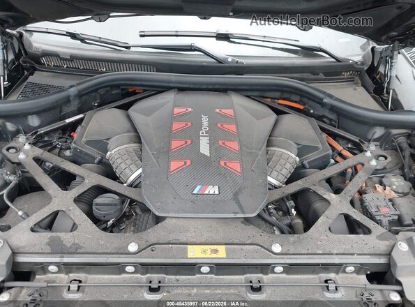 5YM33CS0XR9U24059 2024 BMW XM Black Вид ззаду