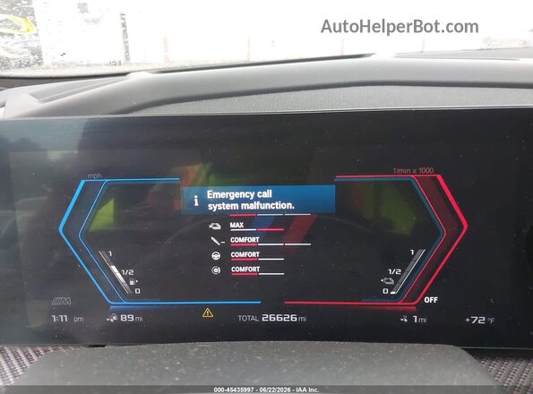 5YM33CS0XR9U24059 2024 BMW XM Black Вид задніх сидінь