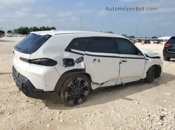 5YM33CS0XR9U50905 2024 BMW XM White უკანა მარჯვენა