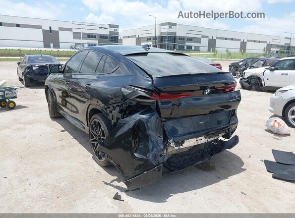 5YMCY0C01L9D13554 2020 BMW X6 M Черный Задняя левая четверть