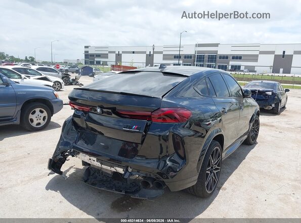 5YMCY0C01L9D13554 2020 BMW X6 M Черный Задняя правая четверть