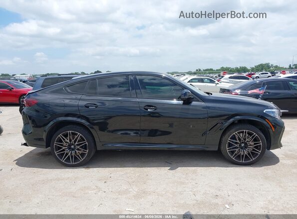 5YMCY0C01L9D13554 2020 BMW X6 M Черный Вид задней части салона