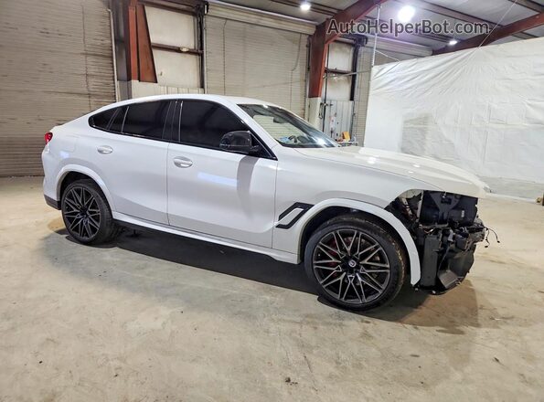 5YMCY0C02P9R55493 2023 BMW X6 White Przód prawy